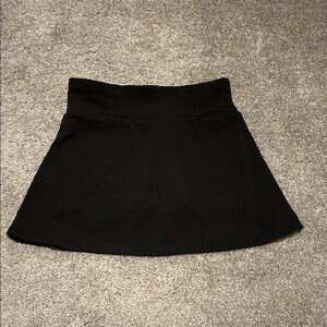 Black Athletic Skirt